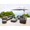 Cane-Line Hyde Luxe Tilting Parasol Square (Powder Coated)