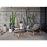 Gloster Bora Lounge Chair (incl cushion)