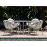 Pavilion Palmera Round Dining Table (parasol hole)