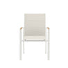 SunWeave Como Padded Armchair (teak arms)