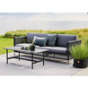 Cane-Line Twist Coffee Table Rectangle (teak frame)