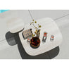 SunWeave Wave Coffee Table 100cm (Sintered Stone Top)