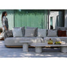 SunWeave Wave Coffee Table 42cm (Sintered Stone Top)