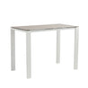 SunWeave Poly Bar Table (Sintered Stone Top)