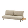SunWeave Cloud 2 Seater Curve with teak table (incl cushions)