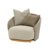 SunWeave Wave Lounge Chair (incl cushions - 3pcs)