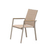 SunWeave Como Padded Armchair (teak arms)