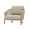 SunWeave Haven Teak Lounge Chair (incl cushions)